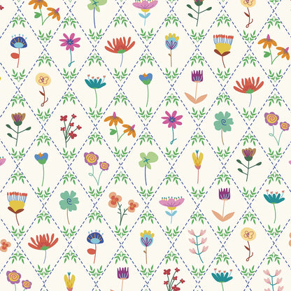 Flowers Country House Framed Heart Wallpaper