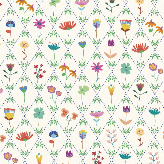 Flowers Country House Framed Heart Wallpaper