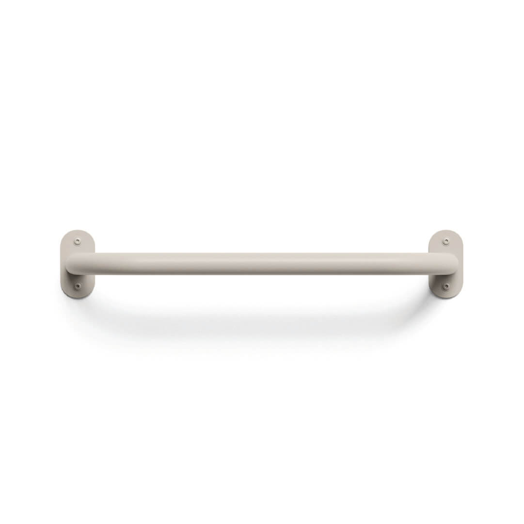 Shelfology indoor monkey bars for kids in concretey for home climbing activities.