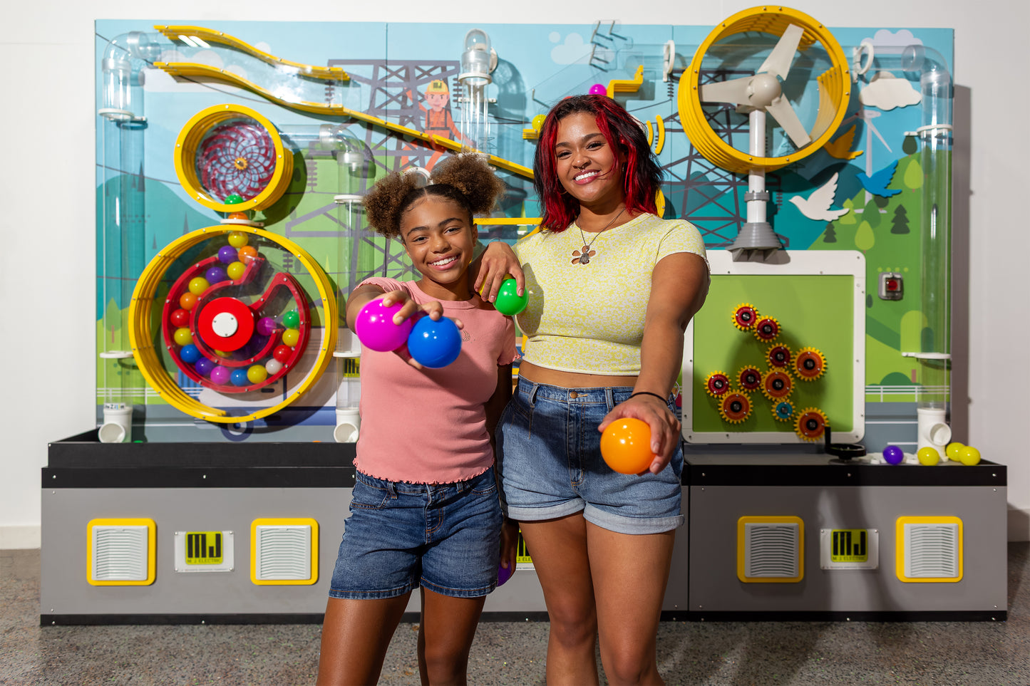 Ultimate Ball Launcher for Kids Playrooms - Interactive Active Play Walls