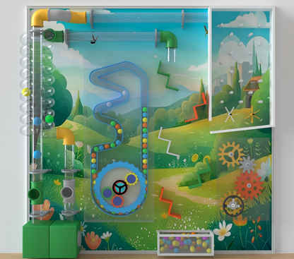 Ultimate Ball Launcher for Kids Playrooms - Interactive Active Play Walls