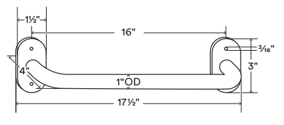 Monkey Bars + Hardware - Smart Playrooms
