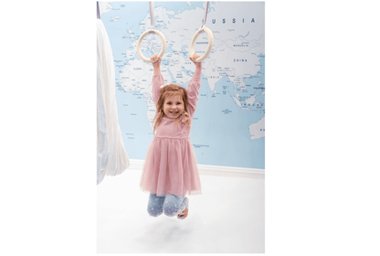 Hanging Ninja Rings - Smart Playrooms