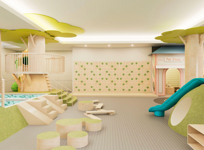 Commercial Playroom Design | Custom Communal Design Service