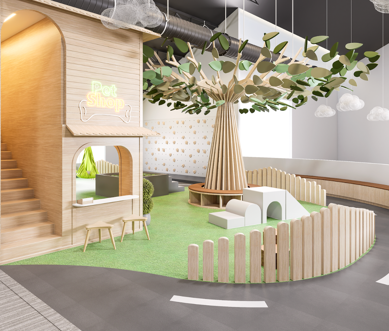 Commercial Playroom Design | Custom Communal Design Service