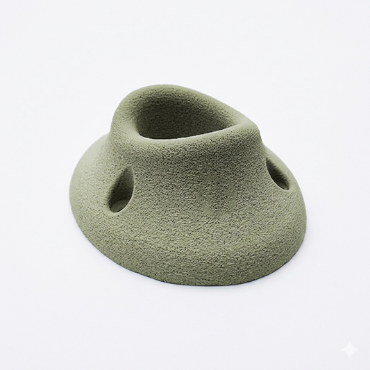 Smooth Move Rock Wall Holds - pastel olive