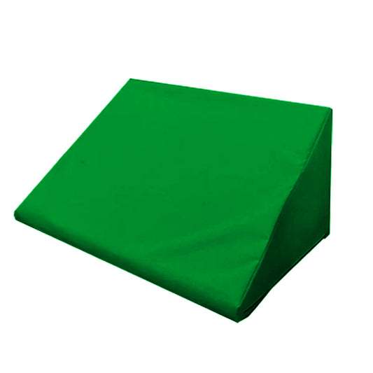 AK Athletics green foam triangle soft play for safe and fun physical activity in children's play spaces
