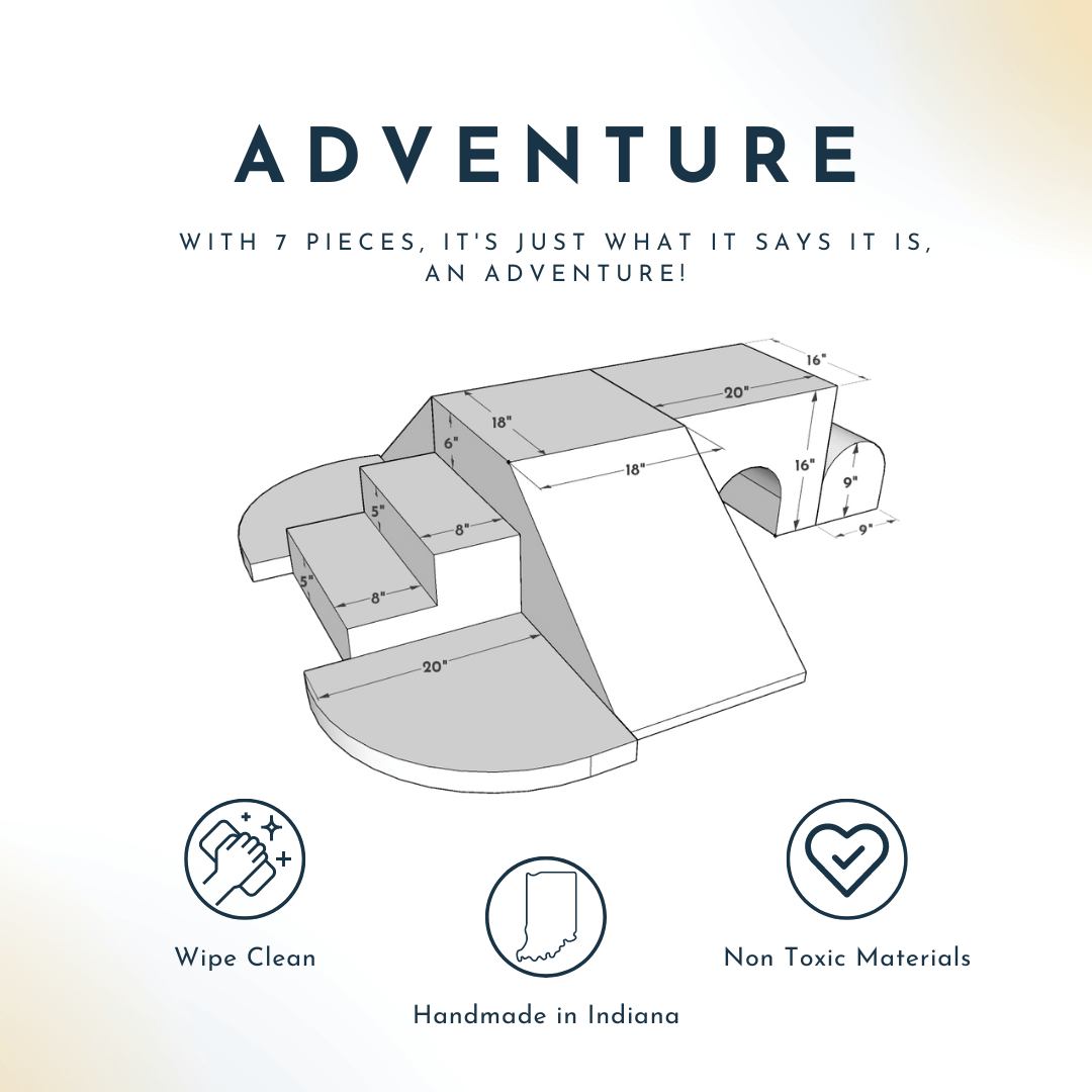 Adventure Soft Climber + Slide - Smart Playrooms