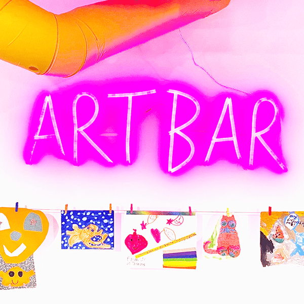 Art Bar Neon Sign - Smart Playrooms