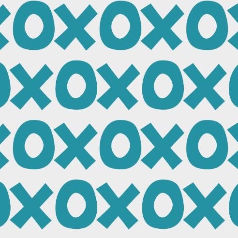 Big XO Wallpaper - Smart Playrooms