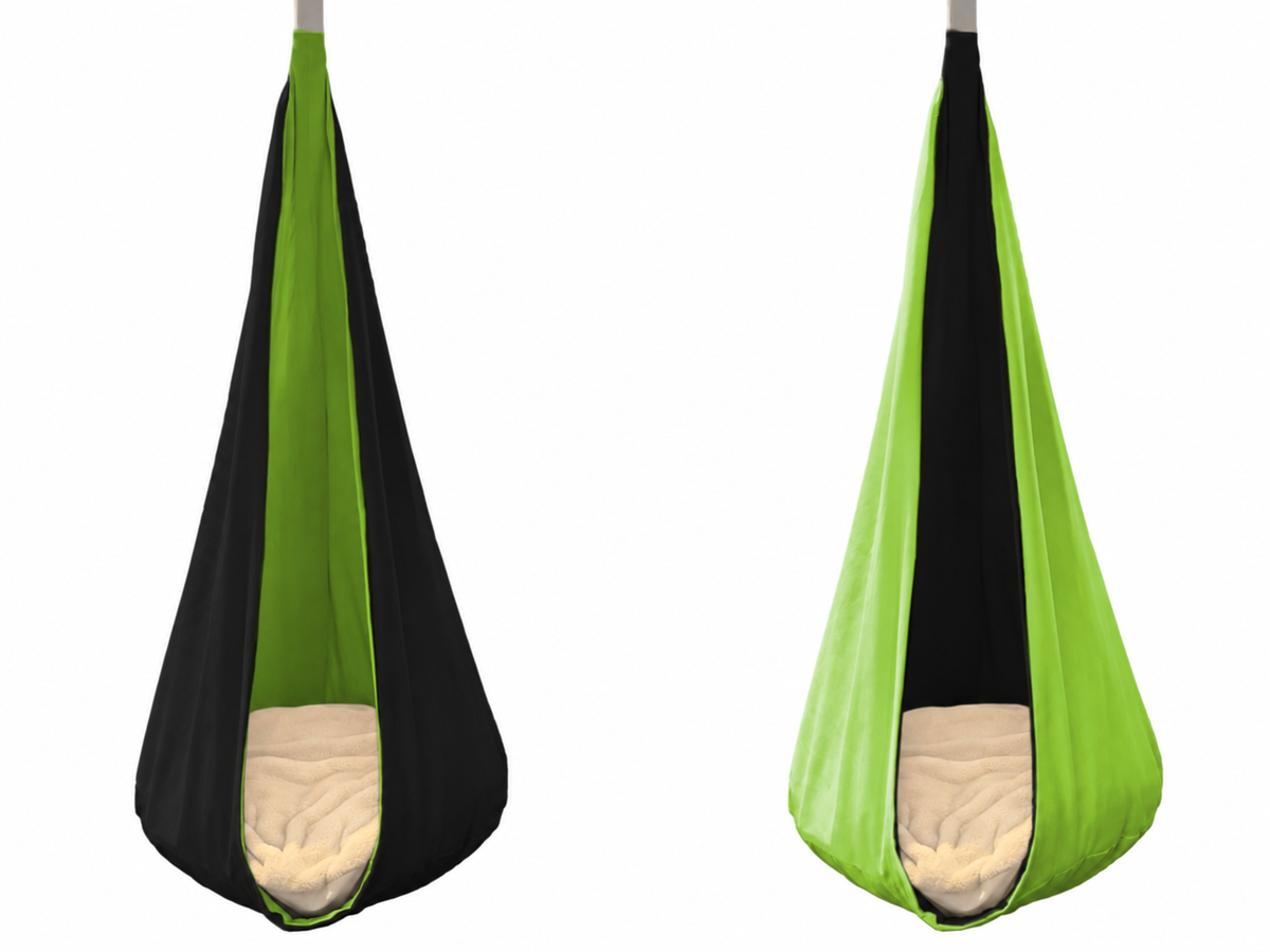 Indoor Hanging Cocoon Chair – Reversible Sensory Seat