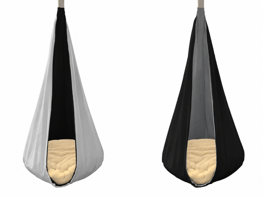 Indoor Hanging Cocoon Chair – Reversible Sensory Seat