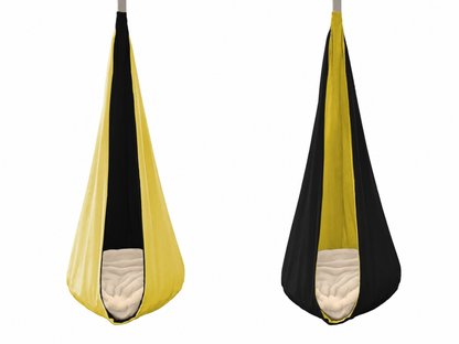Indoor Hanging Cocoon Chair – Reversible Sensory Seat