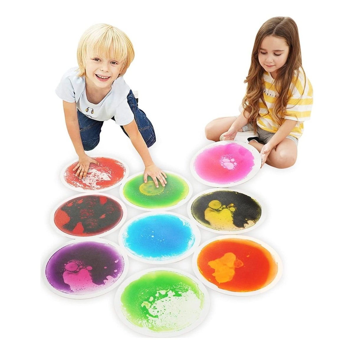 Circle Liquid Tiles - Smart Playrooms