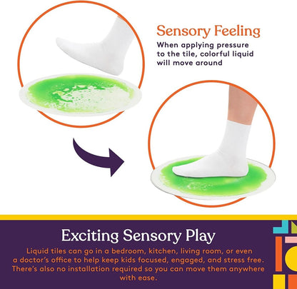 Circle Liquid Tiles - Smart Playrooms