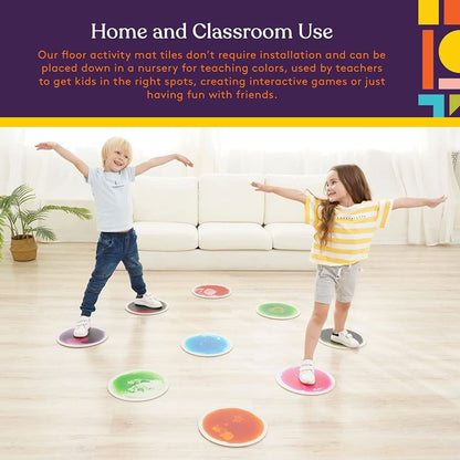 Circle Liquid Tiles - Smart Playrooms