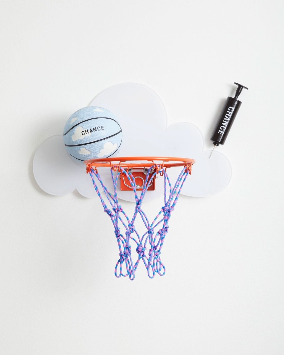 Cloud Mini Basketball Hoop Set - Smart Playrooms