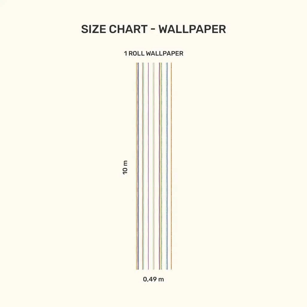 Color Stripers Wallpaper - Smart Playrooms