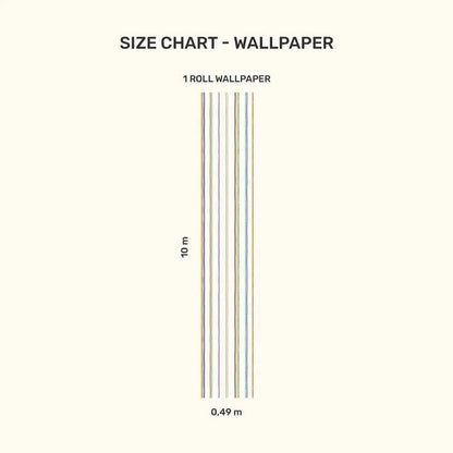 Color Stripers Wallpaper - Smart Playrooms