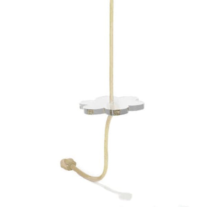 Gabriela designer flower swing for kids with a flower-shaped seat and durable hanging rope