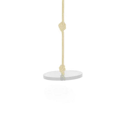 Gabriela designer indoor swing for kids with a smooth round seat and sturdy rope for safe play