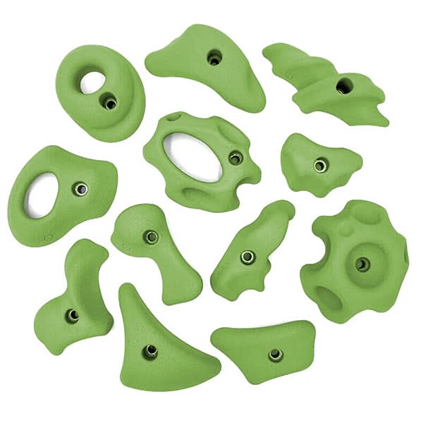 Exclusive Designer Chunky Monkey Rock Wall Holds | Choose One Color | Choose Bolt On or Screw On - Smart Playrooms