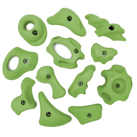 Exclusive Designer Chunky Monkey Rock Wall Holds | Choose One Color | Choose Bolt On or Screw On - Smart Playrooms
