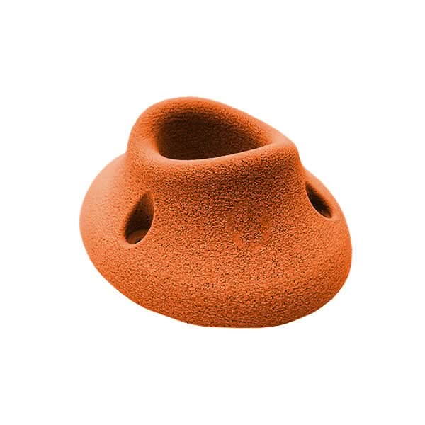 Exclusive Designer Smooth Move Rock Wall Hold Set | One Color | Bolt on AND Screw On - Smart Playrooms