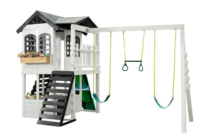 Farmhouse Designer 2 Story Playhouse - Smart Playrooms