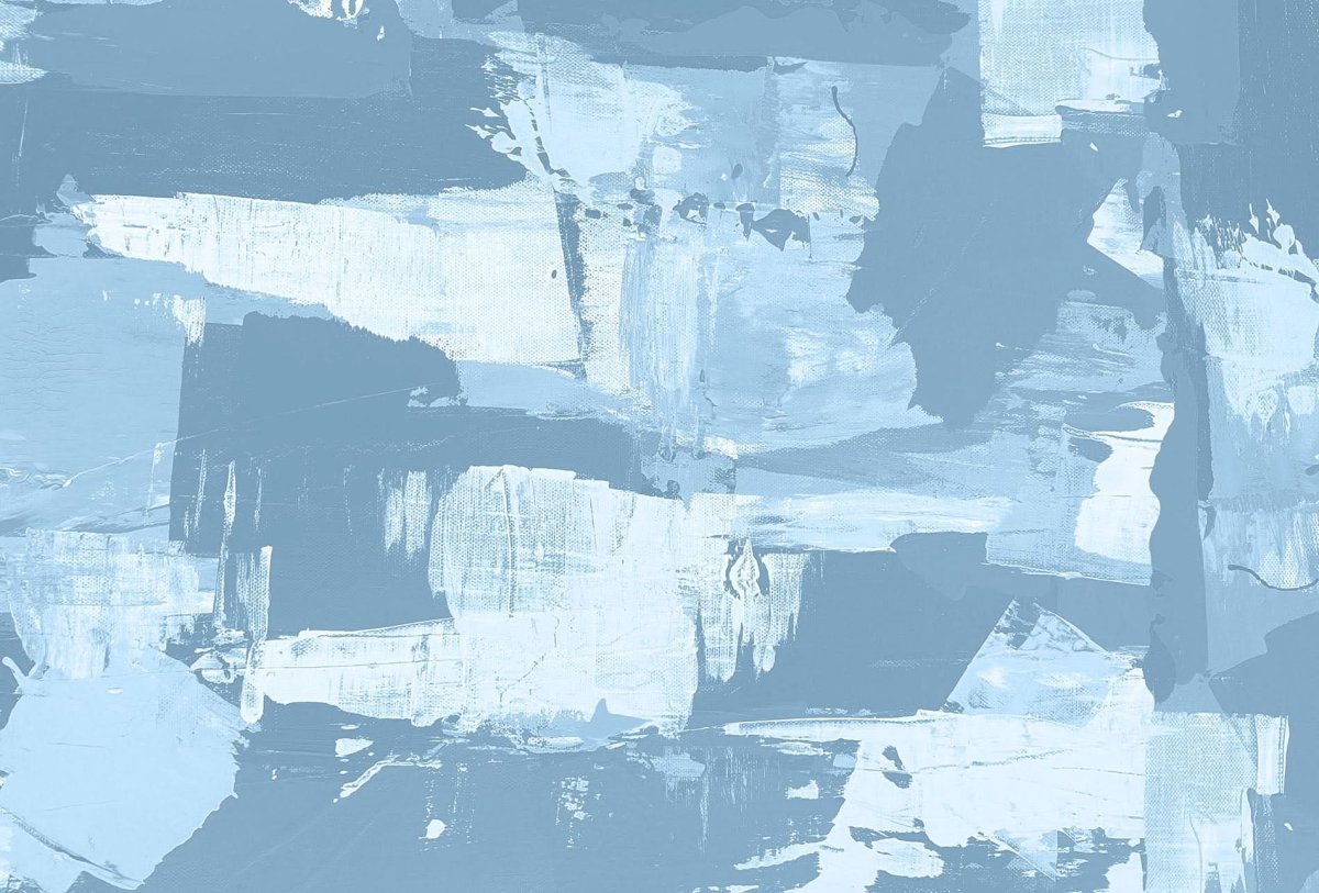 Cara Saven Fixture wallpaper for playrooms with an abstract light blue design