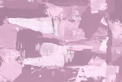 Cara Saven Fixture Wallpaper for Playrooms in Soft Pink Abstract Design