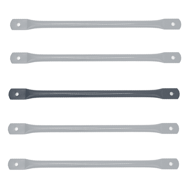 Durable flat monkey bars for playroom installation with sturdy metal construction for safe play