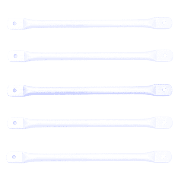 Set of flat monkey bars for playroom, designed for safe indoor climbing fun and activity