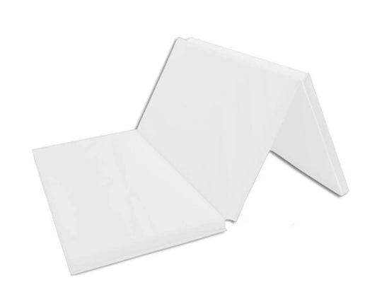 AK Athletics foldable landing mat for kids, designed for safe tumbling and gymnastics practices