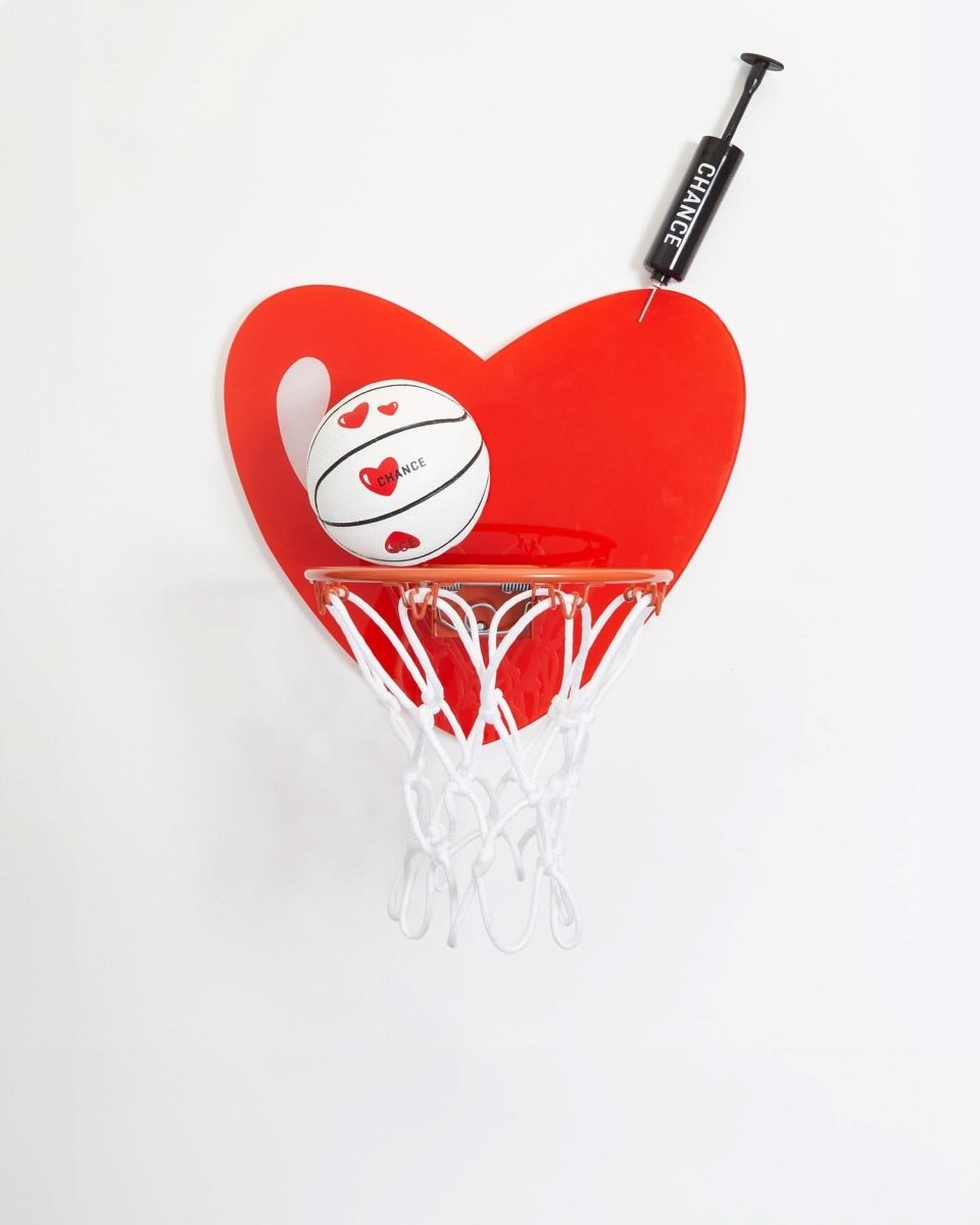 Heart Mini Basketball Hoop Set - Smart Playrooms