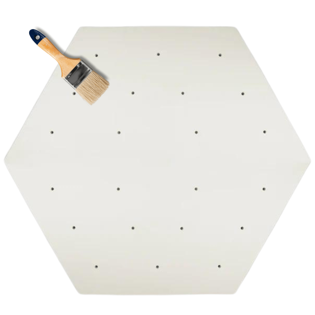 Hexagon Rock Wall Panel + FLAT FRAME - Smart Playrooms