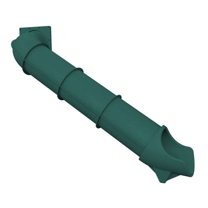 Dunrite indoor hook tube slide in green for fun indoor play and activities