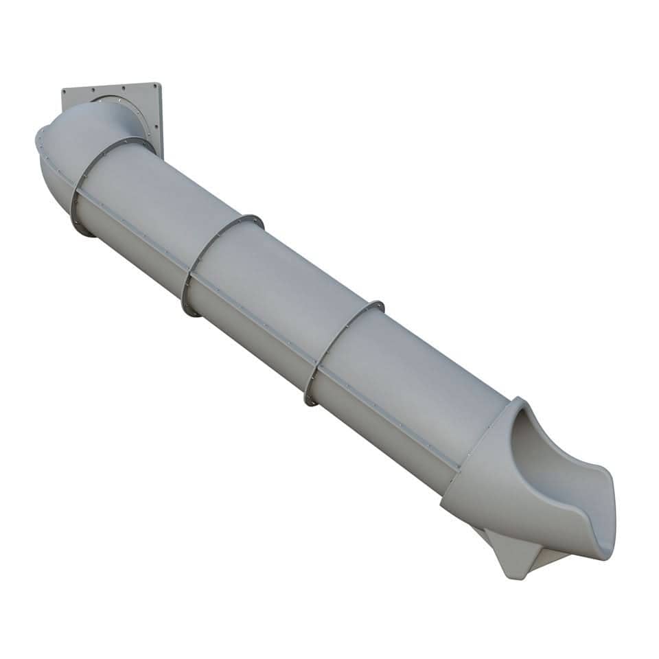 Dunrite indoor hook tube slide designed for fun playtime experiences in indoor settings