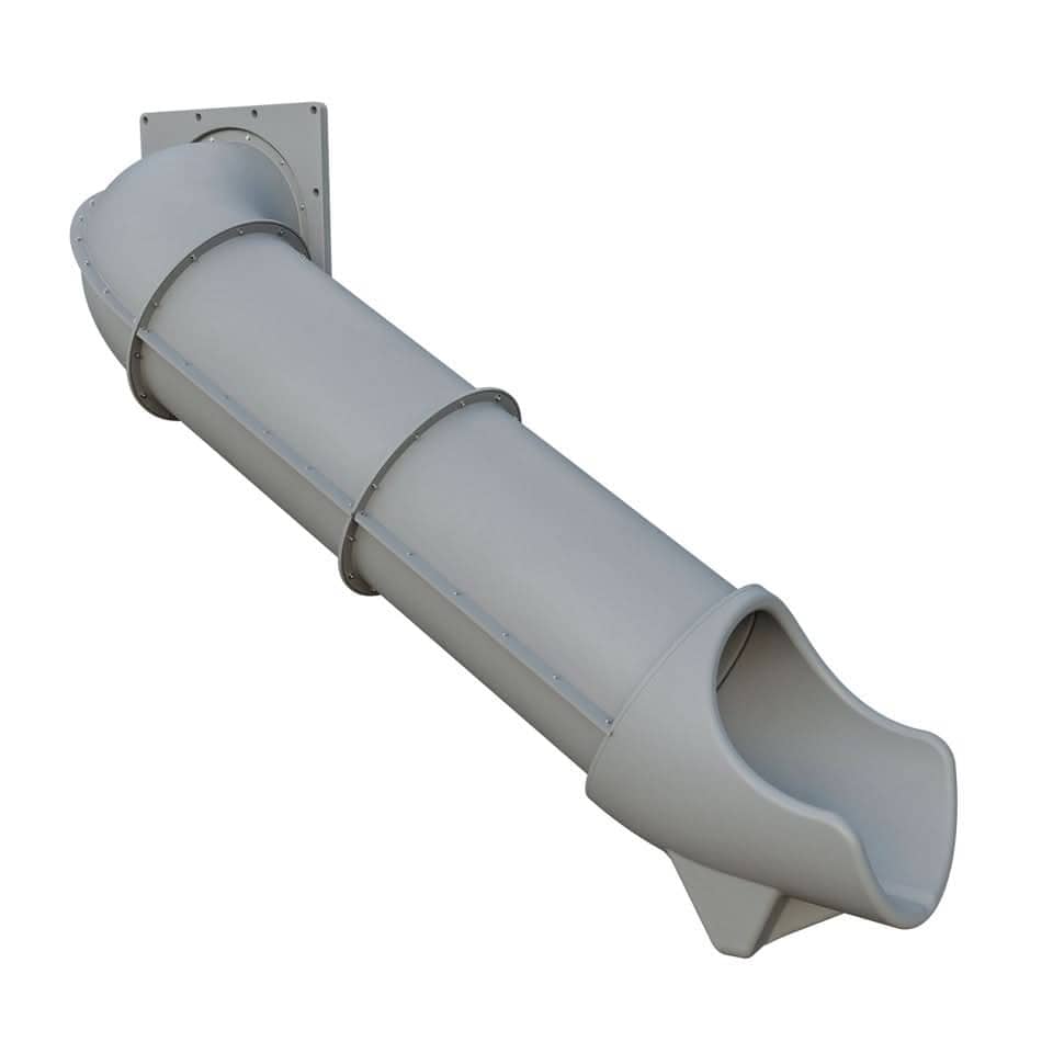 Dunrite indoor hook tube slide designed for safe indoor play and fun sliding experience