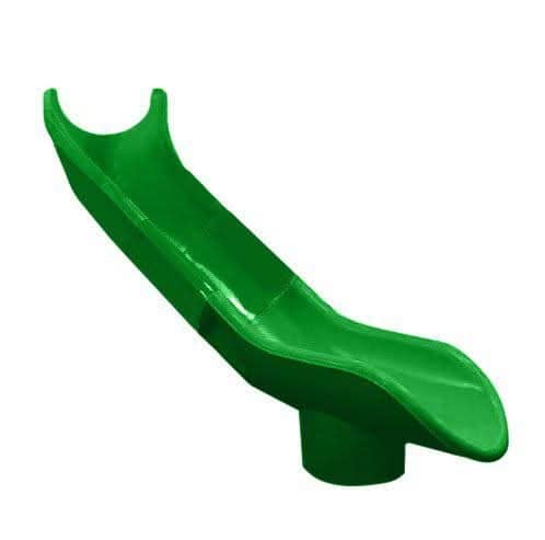 Dunrite Indoor Playroom Slide in Green for Fun and Safe Playtime Activities