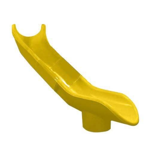 Dunrite Yellow Indoor Playroom Slide for Kids, Perfect for Fun and Safe Playtime