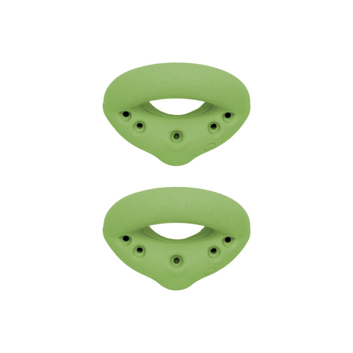 JZN kids rock climbing wall holds in green, ideal for enhancing climbing skills and safety for young climbers