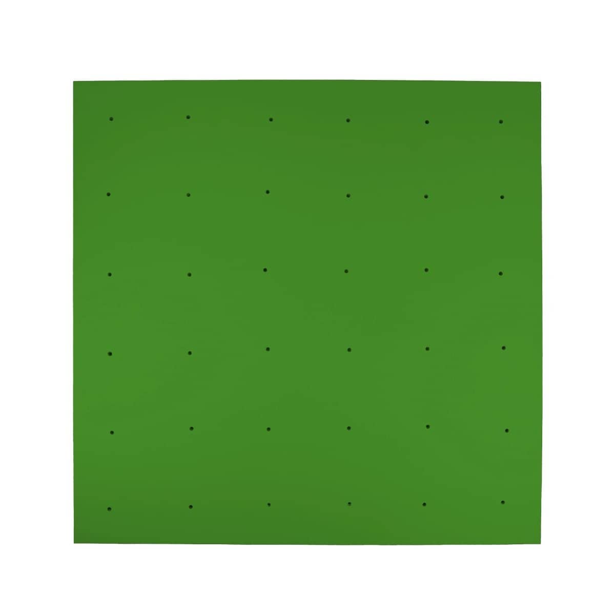 Elevate kids rock climbing wall panel in green with multiple grip holes for safe climbing