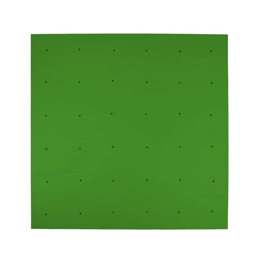Elevate kids rock climbing wall panel in green with multiple grip holes for safe climbing