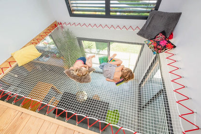 Large Hammock Net Set + Playhouse Window Net - Smart Playrooms