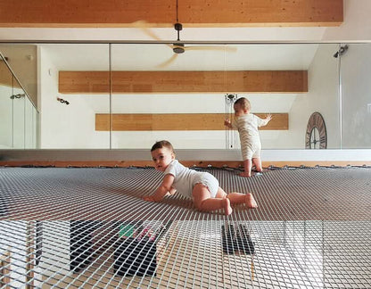 Large Hammock Net Set + Playhouse Window Net - Smart Playrooms