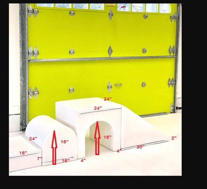 Large Soft Shapes (4 pieces) - Smart Playrooms