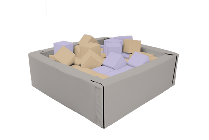 Light Gray Foam Pit Bundle - Smart Playrooms