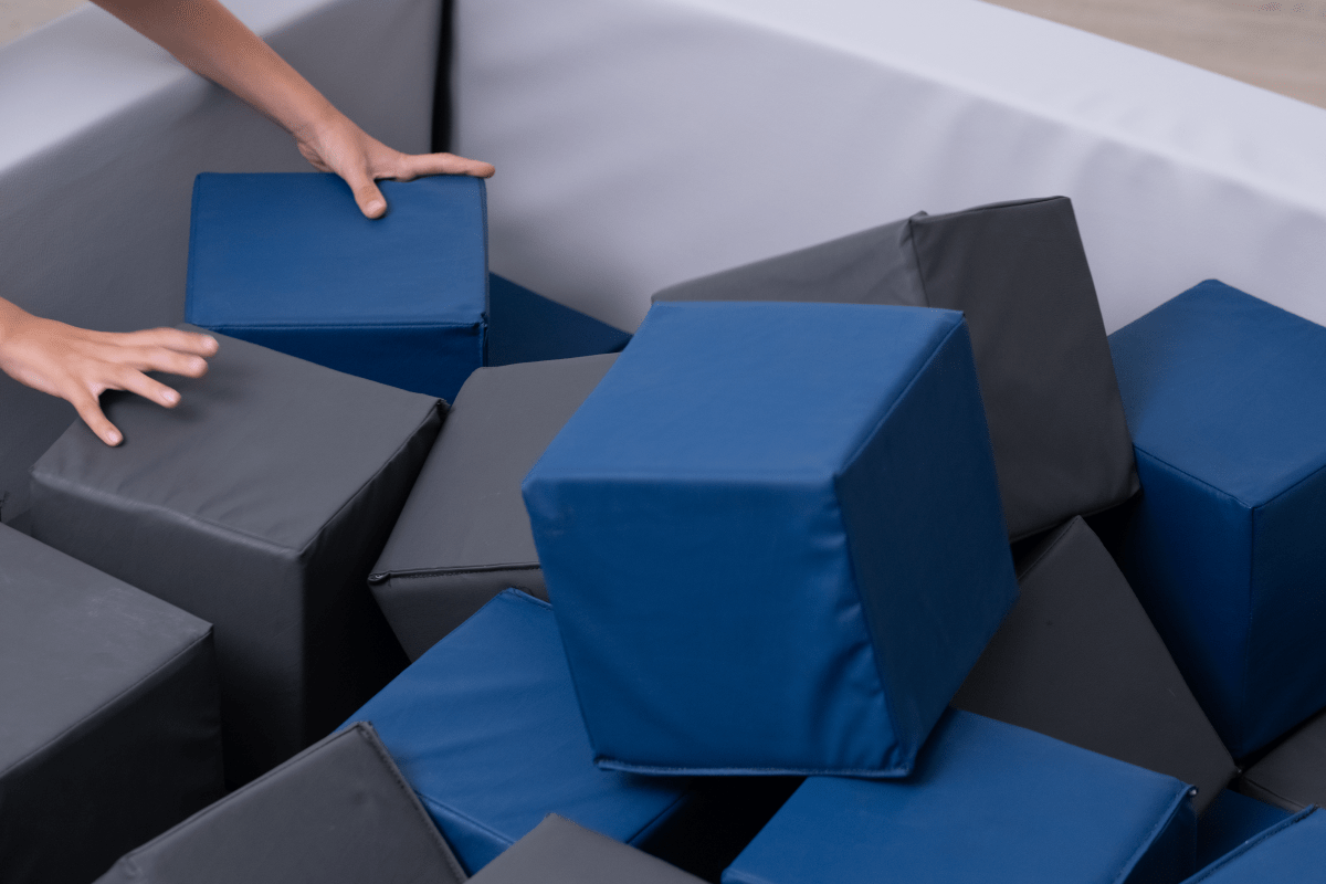 Light Gray Foam Pit Bundle - Smart Playrooms