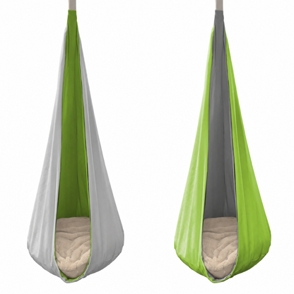 Indoor Hanging Cocoon Chair – Reversible Sensory Seat